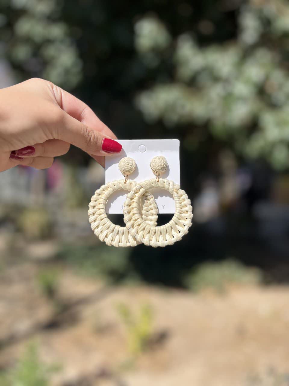 گوشواره حصیری