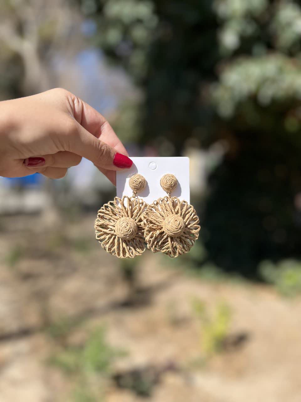 گوشواره حصیری